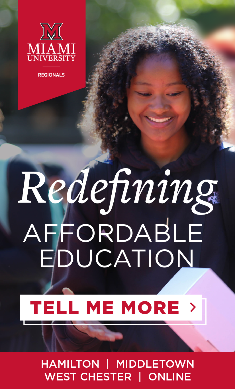 Miami University, Redefining affordable education, click here to find out more! 