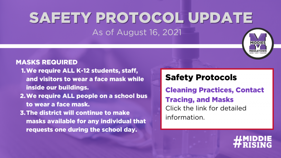 Safety Protocol Update poster