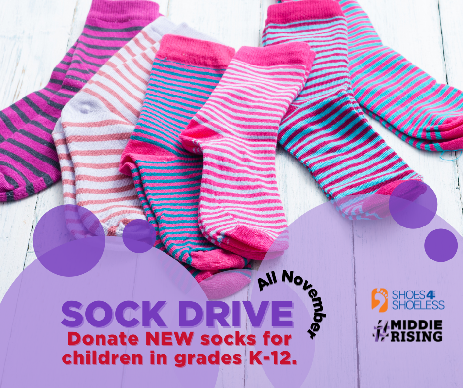 picture of socks on sock drive poster