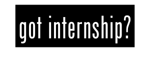 "Got Internship?" Graphic