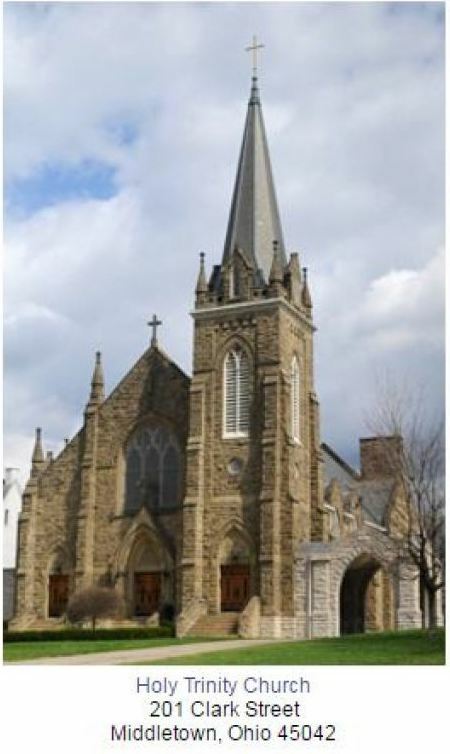 Holy Trinity Church on Clark Street in Middletown, OH