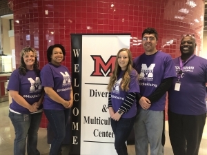 Johnna Arrowood, Amanda Elementary; Ayesha Winfrey, Rosa Parks Elementary; Taylor Parsons, Miller Ridge Elementary; Steve Urso, MHS; Dwight Smith, MHS 