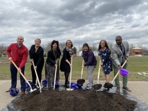 K-5 Principals Break Ground on Rosa Parks Project