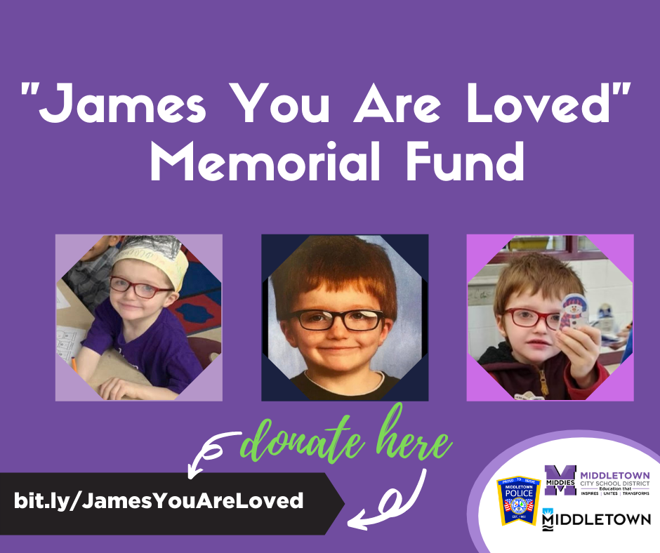 Donate Today for James You Are Loved