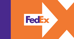 FedEx banner and logo