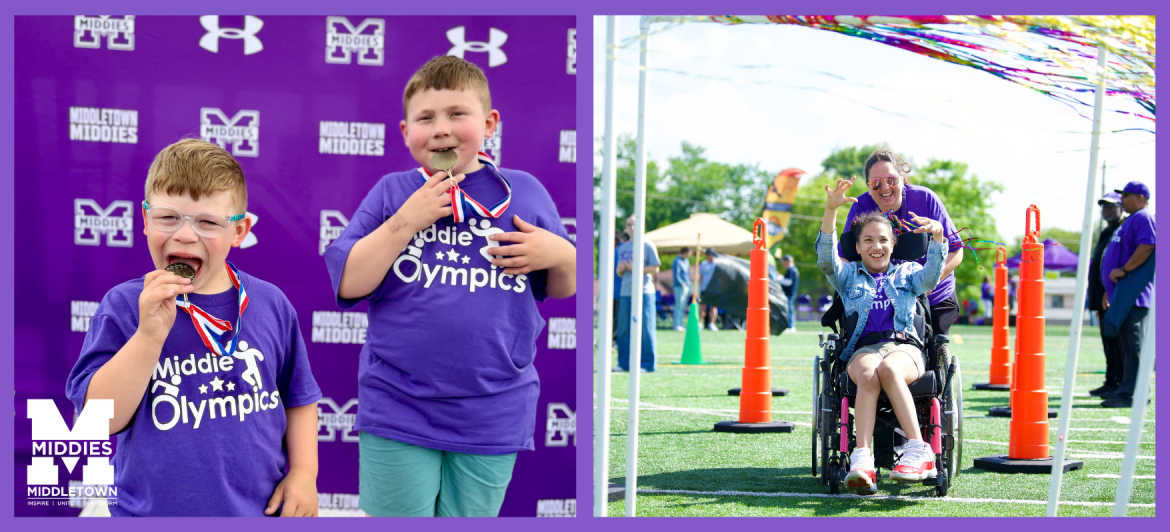 students at Middie Olympics